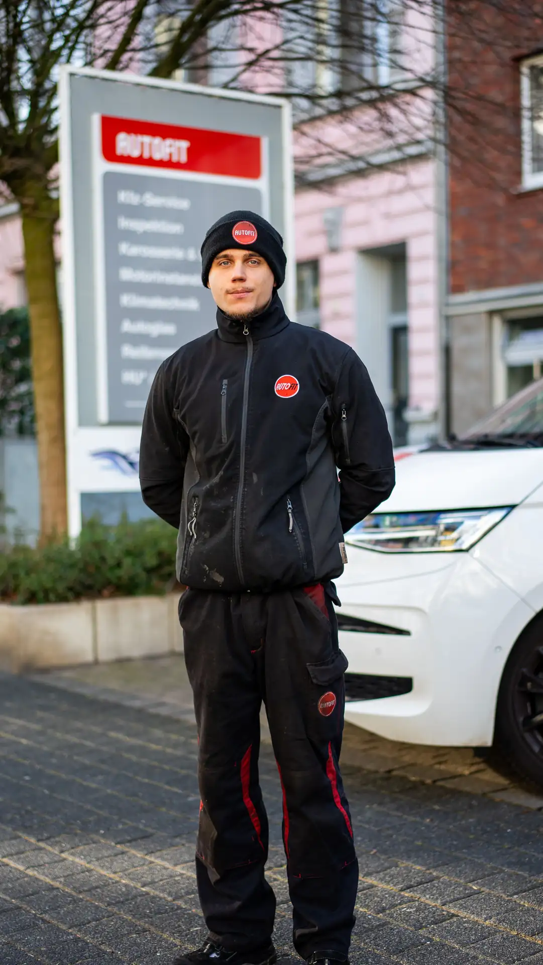 Noah Hupertz, Auszubildender bei Autocentrum Ehreke